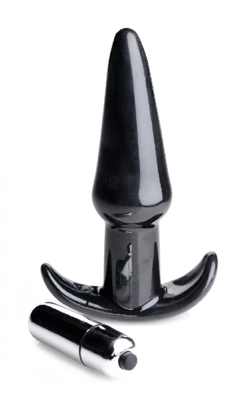 Anal toys for safe reach-Smooth Vibrating Anal Plug