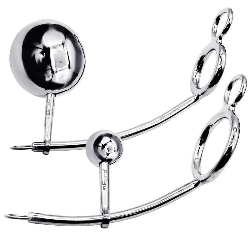 Anal toys with low joy-LeLuv Eyro Stainless Steel Adjustable 32mm-64mm Cock Ring Tailgater w/ Optional 25mm-70mm Anal Ball Fitting - Choose Ring and Fitting Size