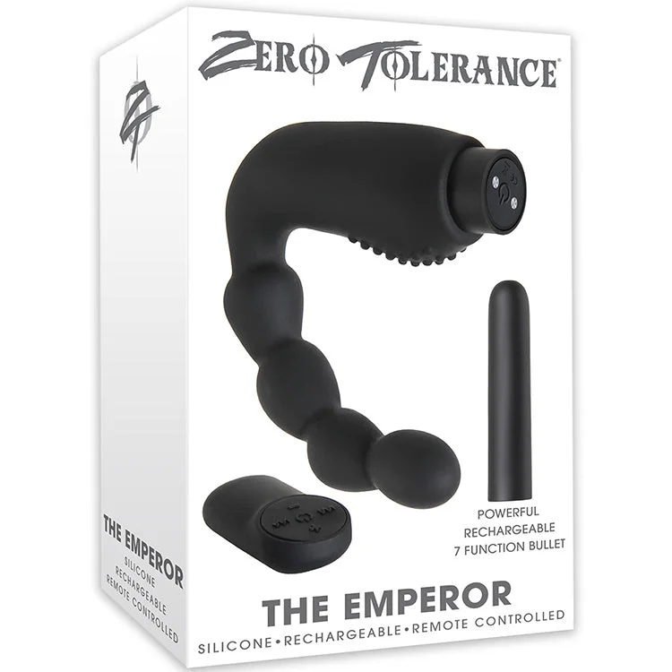 Anal toys for daring play-Zero Tolerance ''The Emperor'' Prostate Vibe