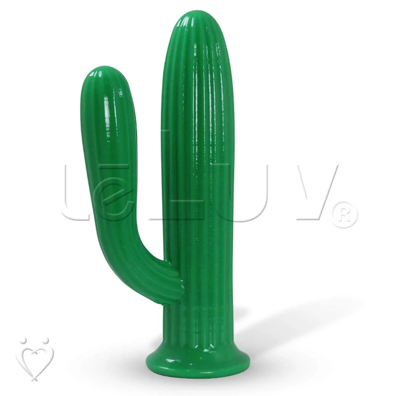 thin silicone green dildo-Dildo Saguaro Dos 3d Printed 6 x 1.25 Inch