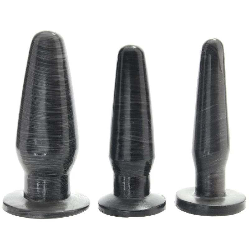 Anal toys with smooth glide-Adam & Eve Anal Rockets Trainer Plug Set