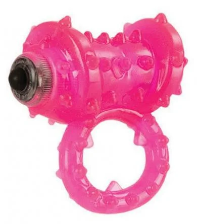 cock ring with bumpy vibes-Waterproof Passion Ring - Pink