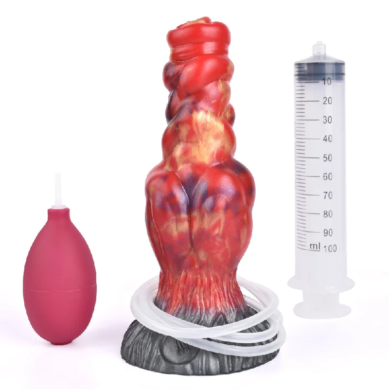 fantasy silicone veined dildo-YOCY Pomeranian Squirting Dog Dildo