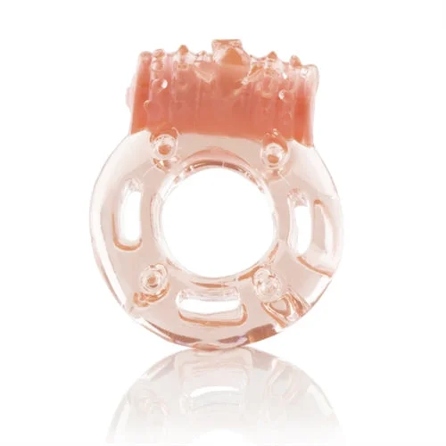 cock ring for mutual vibes-Screaming O Plus - Vibrating Erection Ring - Each