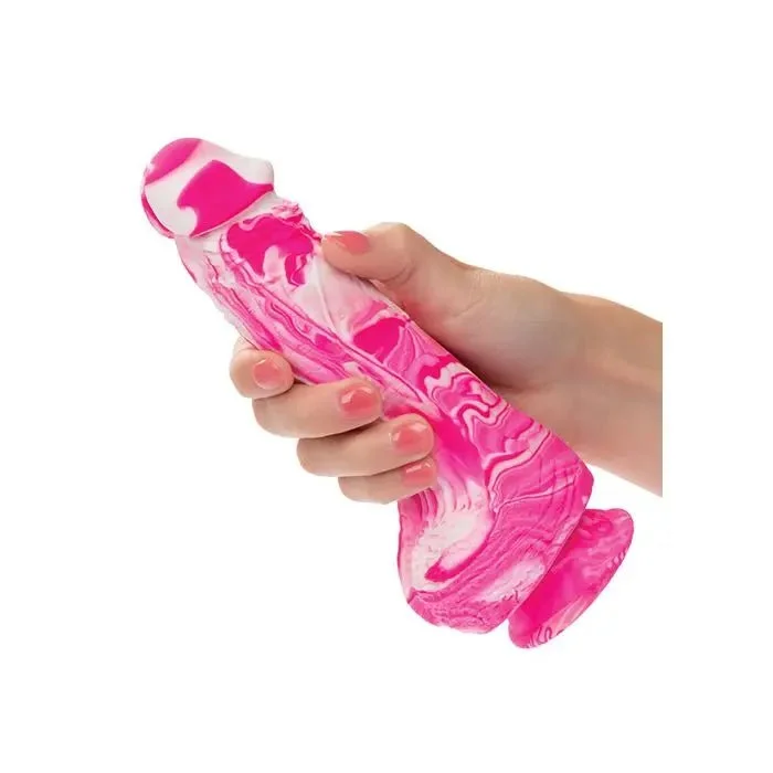 large rubber ribbed dildo-Twisted Love Silicone Strap On Dildo