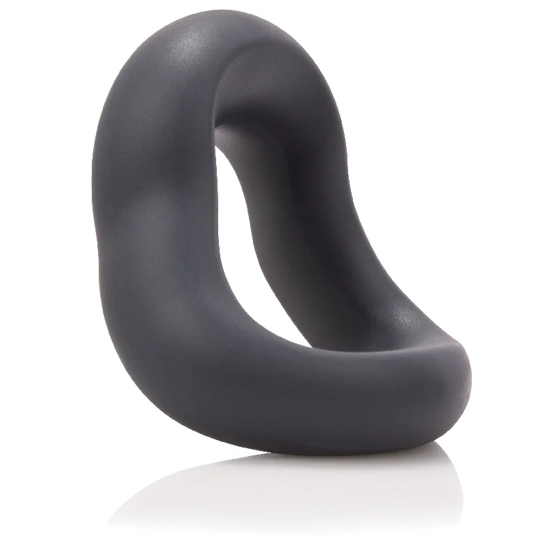 cock ring with raised vibes-Swingo Curve - Each - Grey