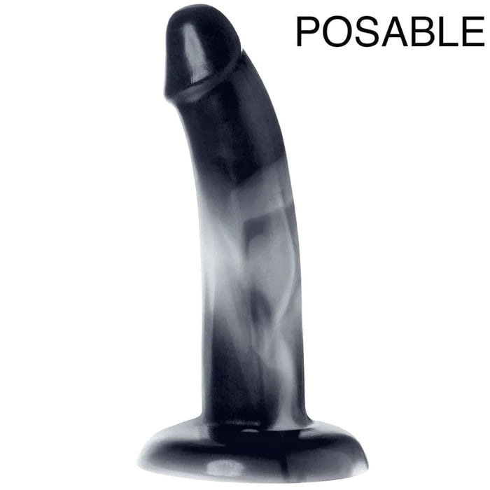 thick silicone curved dildo-7" Posable Dual Density Silicone Dildos