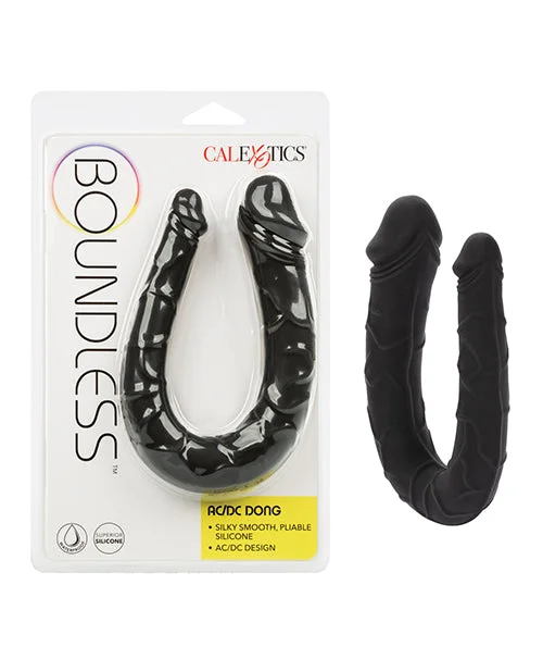 lifelike silicone textured dildo-Boundless AC/DC Double Dong