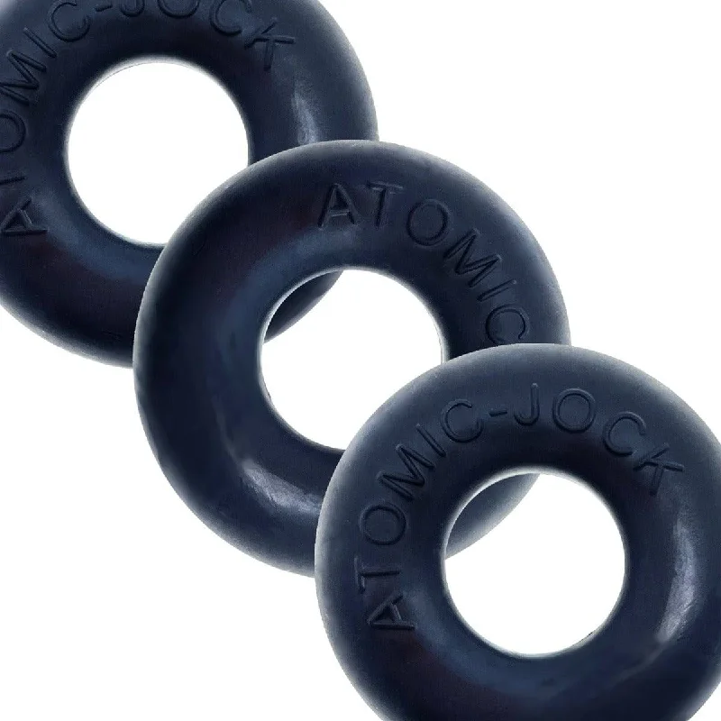 cock ring for first-time users-Oxballs Ringer Cockring 3-Pack - Plus + Silicone Special Edition Night