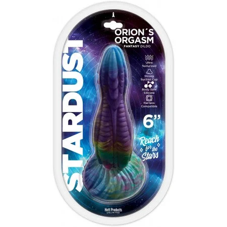 realistic textured silicone dildo-Stardust Orions Orgasm Dildo by Hott Products