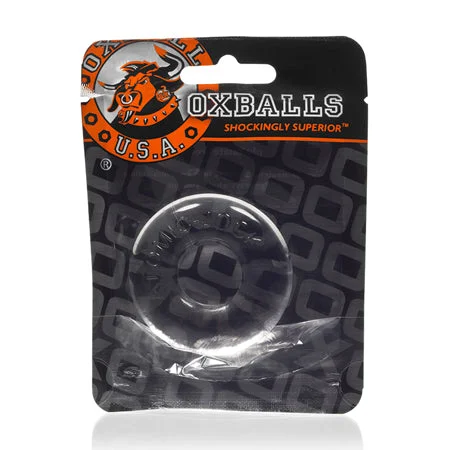 cock ring for balanced vibes-OxBalls Do-Nut- 2, Cockring, Large, Clear