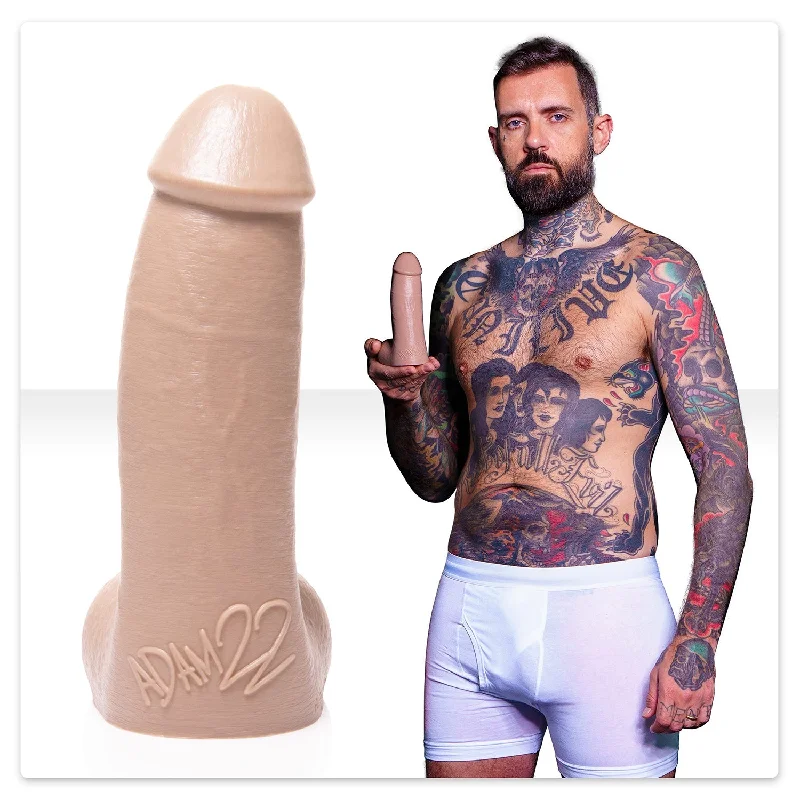 textured silicone lifelike dildo-Adam22