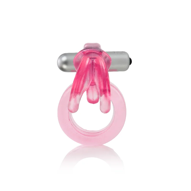 cock ring for body play-Triple Clit Flicker