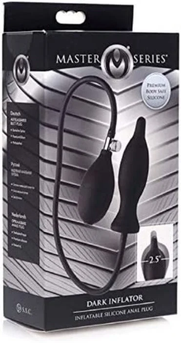 Anal toys for hush thrill-MS ''Dark Inflator' Inflatable Anal Plug