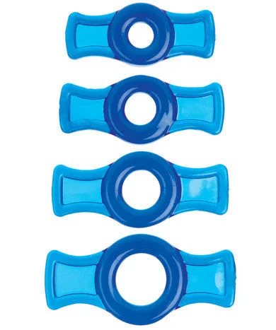 cock ring for reliable play-TitanMen Cock Ring Set - Blue