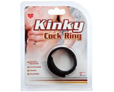 cock ring for flirty fun-TLC Kinky Cock Ring - Neoprene