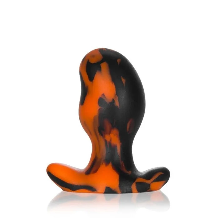 Anal toys with low joy-Oxballs ''Ergo'' (Large) Orange Swirl Butt Plug