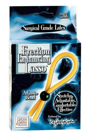 cock ring for steady hold-Dr. Joel Kaplan Adjustable Erection Enhancer Lasso - Natural