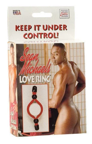 cock ring with lined fun-Sean Michaels Love Ring