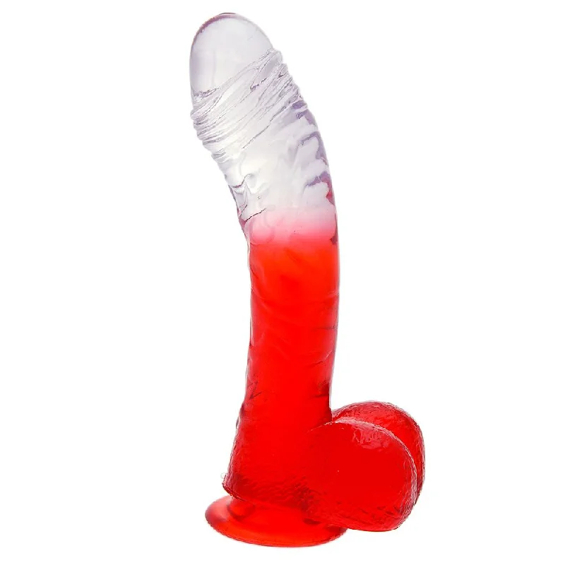 flexible silicone fantasy dildo-Lazy Buttcock 6.5 Inch Dildo