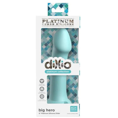 bumpy rubber purple dildo-Dillio® Platinum Big Hero Dildo 6" by Pipedream Products®