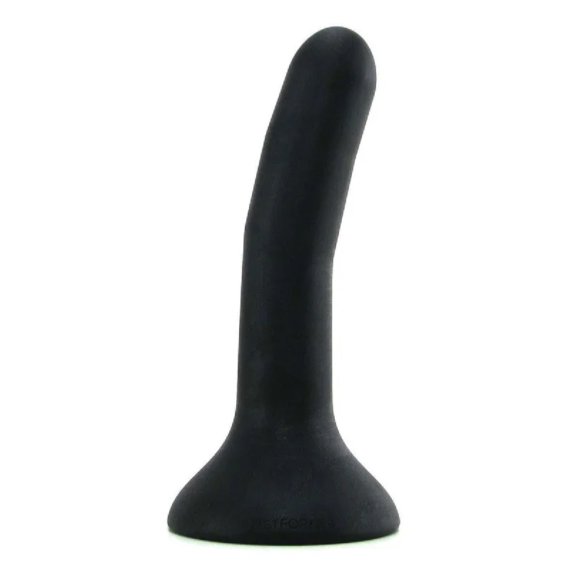 realistic silicone thick dildo-Wet for Her Five Jules - Small - Black Noir