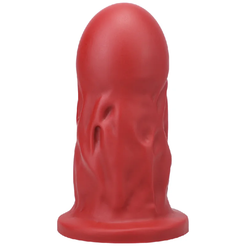 fantasy rubber thin dildo-Tantus Mr. Universe Dildo Ruby (Box)