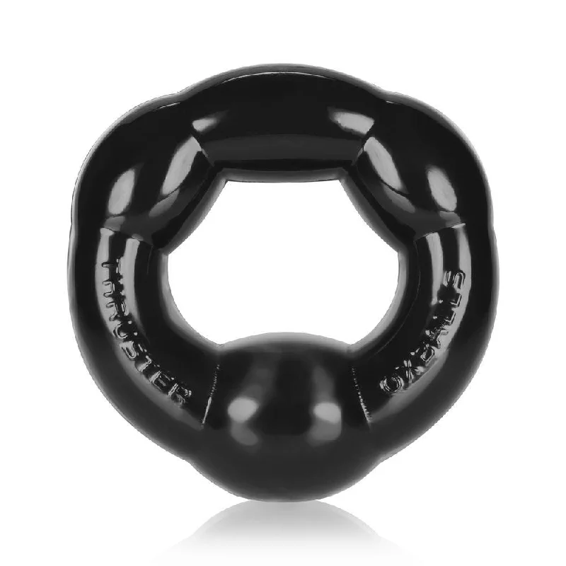 cock ring for improved circulation-Oxballs Thruster Black