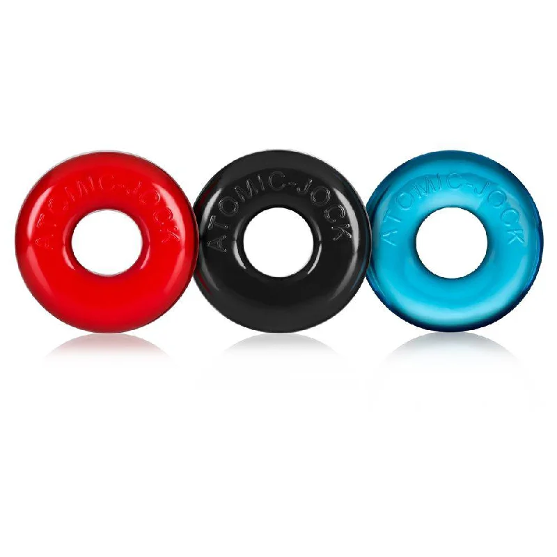 cock ring for better endurance-Oxballs Ringer 3 Pack Multi Small