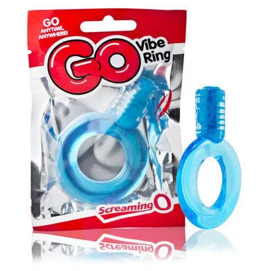 cock ring for firm vibes-Go Vibe Ring Blue