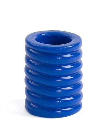 cock ring for wild play-TitanMen Cock Cage - Blue