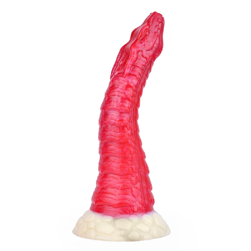 realistic glass thick dildo-NNSX Zoe Hellfire Dragon Head Dildo