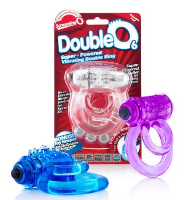 cock ring for flirty play-The Screaming O Double O 6 - Assorted Colors