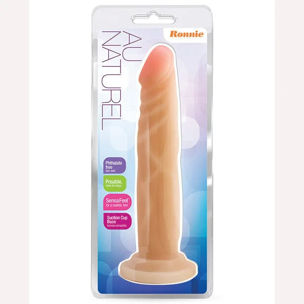 bumpy glass thick dildo-Au Naturel Ronnie Beige