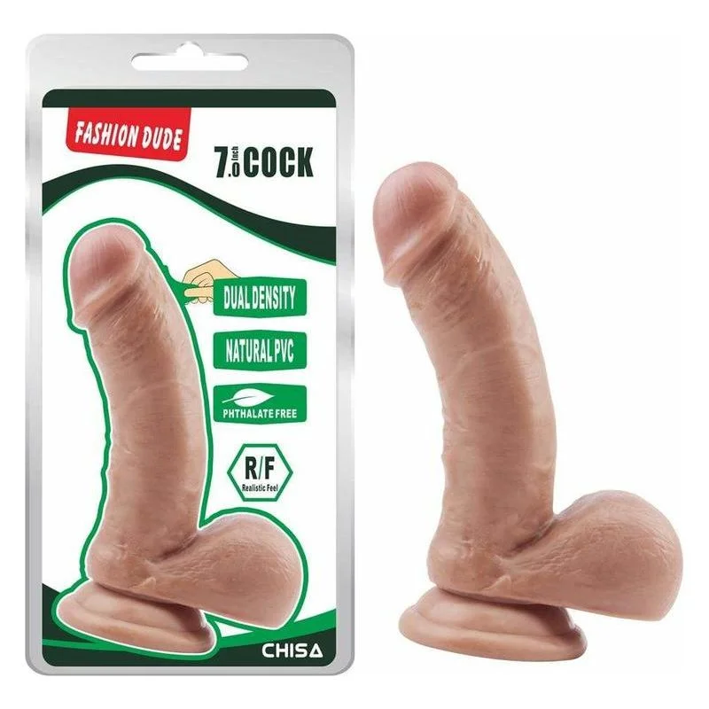 thick silicone green dildo-Dildo - Fashion Dude - 7 pouces