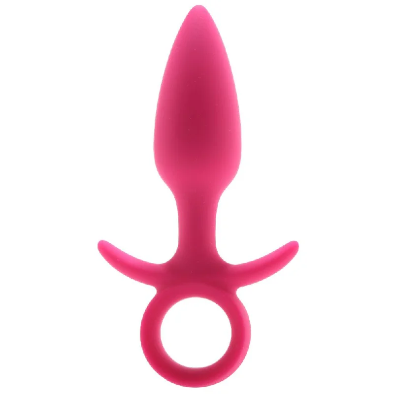 Anal toys with rounded edges-Inya King Vibrating Plug Medium