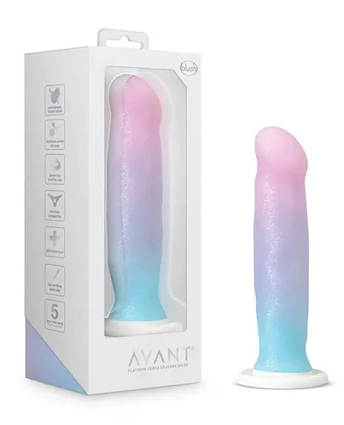 smooth silicone violet dildo-Blush Avant D17 Lucky