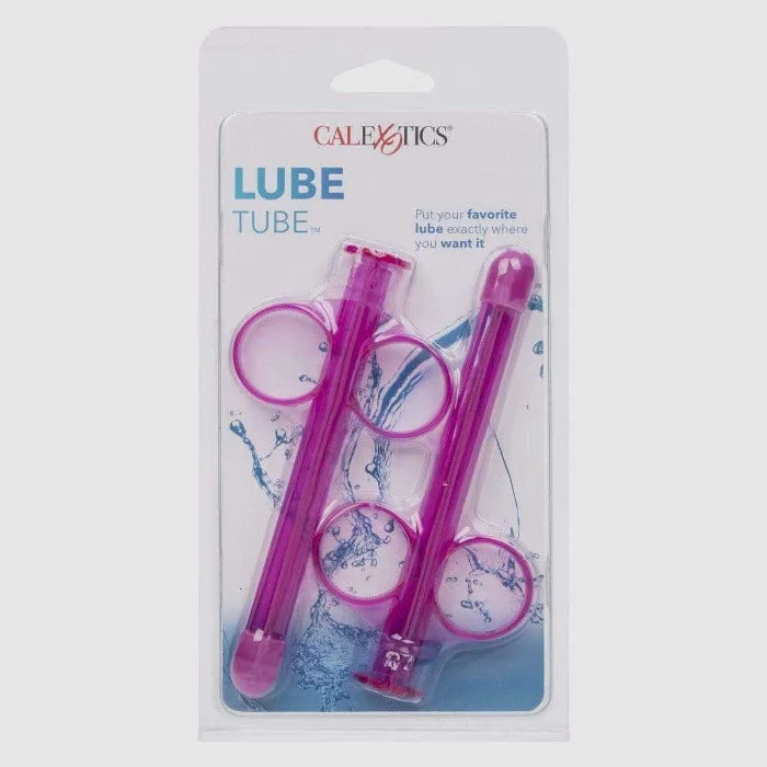 Anal toys for full joy-Calex Lube Tube ''Applicator'' 2 Pack -Pink