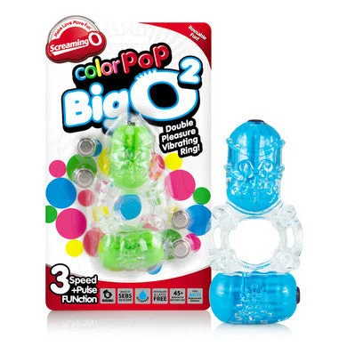 cock ring with eco joy-The Screaming O Color Pop Big  - O 2 Assorted Colors - Each