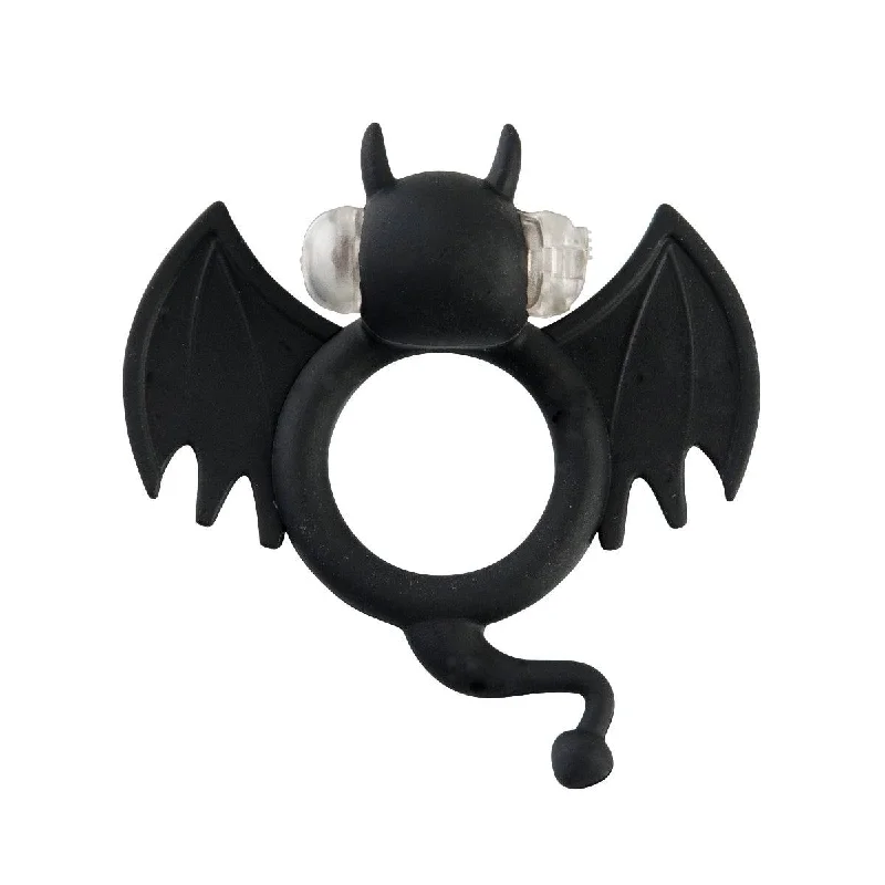 cock ring for core fun-S-Line Badbat Vibrating Silicone Cockring