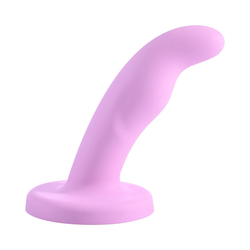 textured rubber gold dildo-Lazre 6" Silicone G Spot Dildo