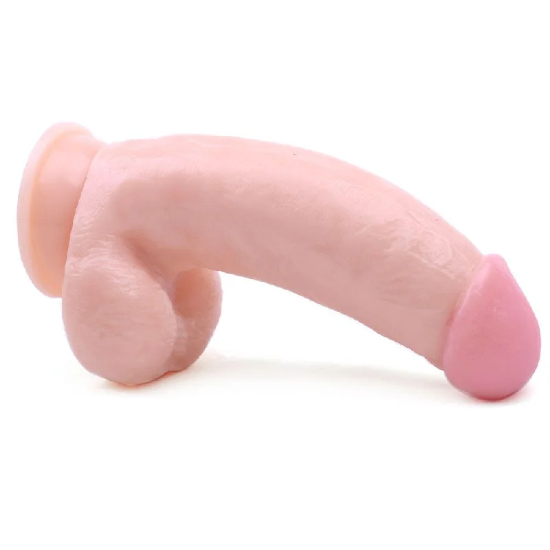 fantasy glass glossy dildo-Being Fetish 7 Inch Thick Realistic Dildo