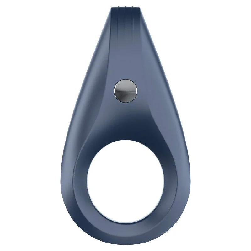 cock ring with bold fun-Satisfyer Rocket Ring 1 Blue