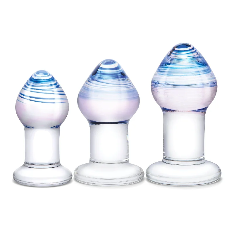 Splash-proof anal toys offers-3-Piece Pleasure Droplets Anal Training Kit