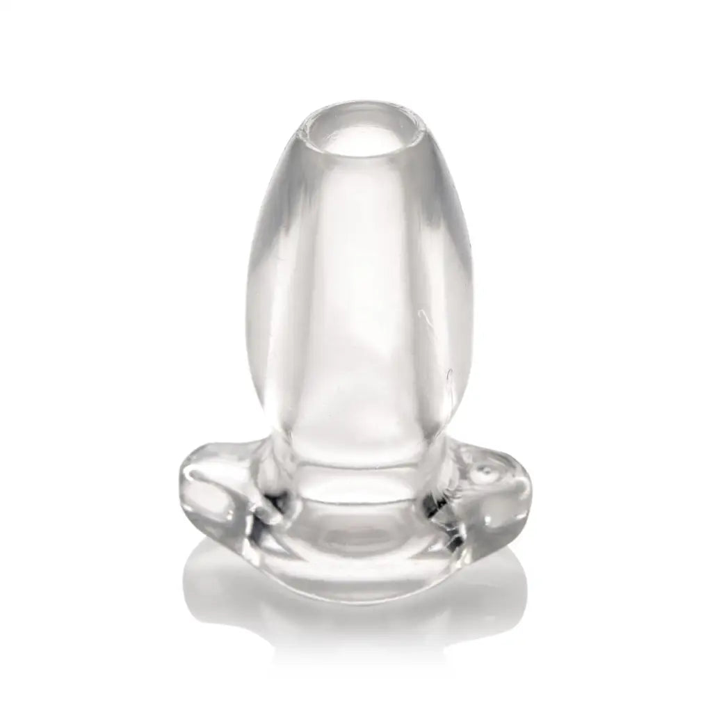 Anal toys for cozy thrill-Peephole Clear Hollow Anal Plug