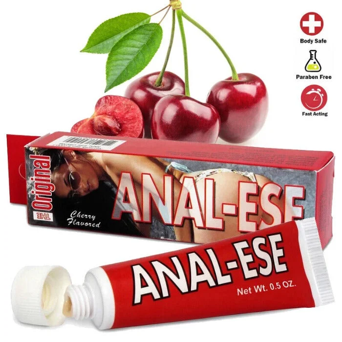 Anal toys for long thrill-Anal Eaze ''Numbing'' Comfort Cream Lube -Cherry