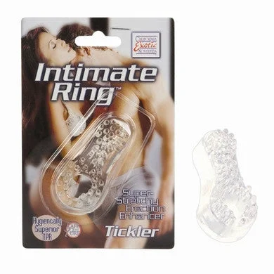 cock ring with trim vibes-Silicone Ring - Tickler