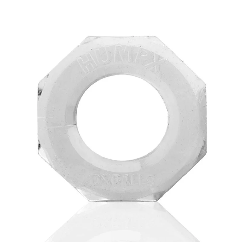 cock ring with non-slip grip-Oxballs Humpx Cockring Clear