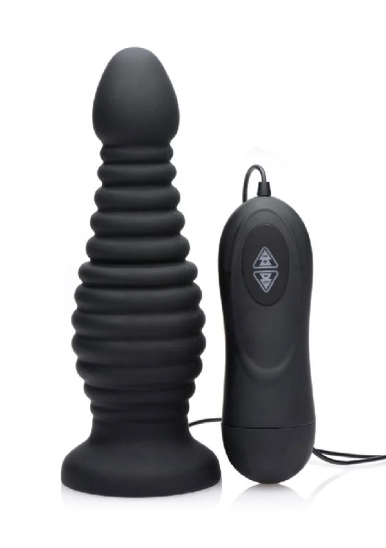 Anal toys with smooth pull-Master Series Auto-Thruster Anal Plug