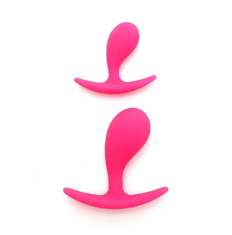 Anal toys for cozy calm-Copenhagen Pink Duo Anal Plug Set